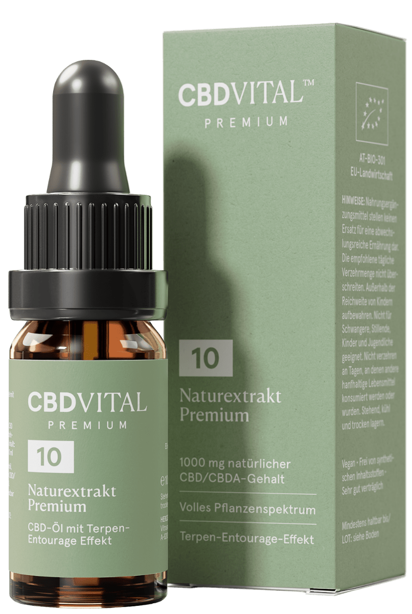 Dabīgais ekstrakts CBD Oil PREMIUM 10%