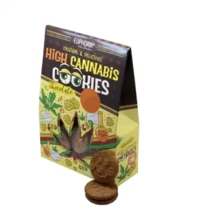 Kaņepju cepumi ar šokolādi 100g