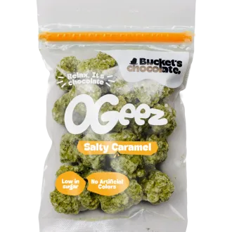 Kaņepju formas šokolāde 1 paciņa sālītas karameles (40g)