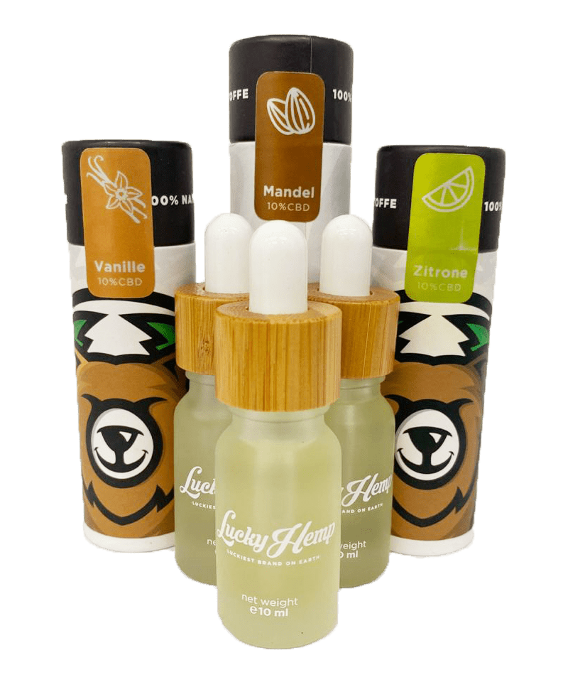 10% CBD aromātisko eļļu paraugu komplekts