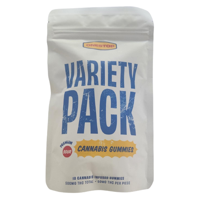 One Stop Sour Gummies – Pachet variat