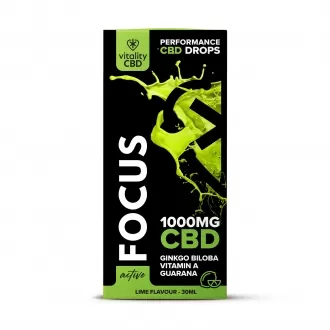 Aktīvie CBD Focus Drops 30 ml