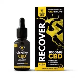 Aktīvie CBD atgūšanas pilieni 30 ml